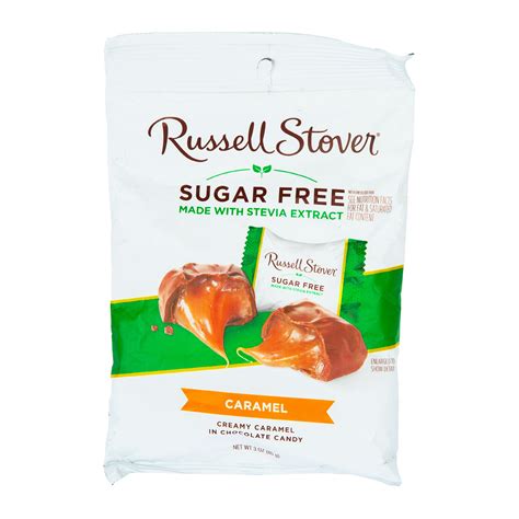 Russell Stover Caramel Chocolate Candy Sugar Free 85 g Online at Best ...