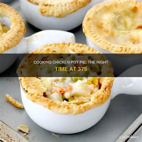 Cooking Chicken Pot Pie: The Right Time At 375 | CyCookery