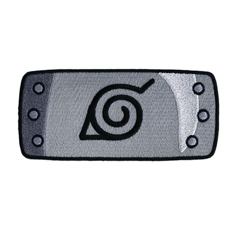 Naruto Shippuden Konohagakure Symbol Headband Iron On Patch - Walmart.com