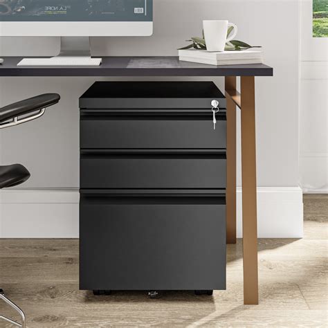 Used Black Filing Cabinets