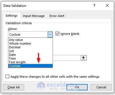 Image result for Data Validation Multiple Entry