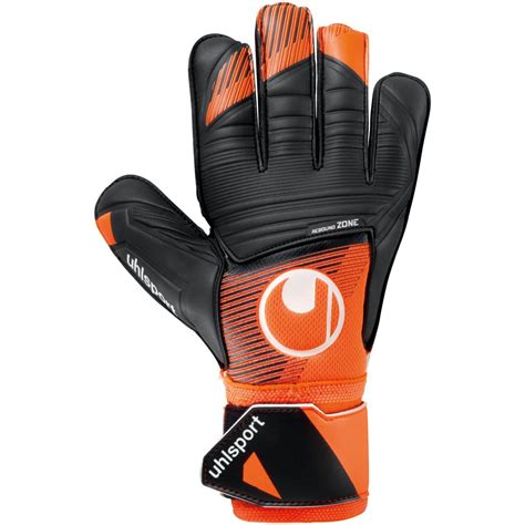Goalkeeper gloves Uhlsport Soft Resist - Flat Seam Gloves - Types of ...