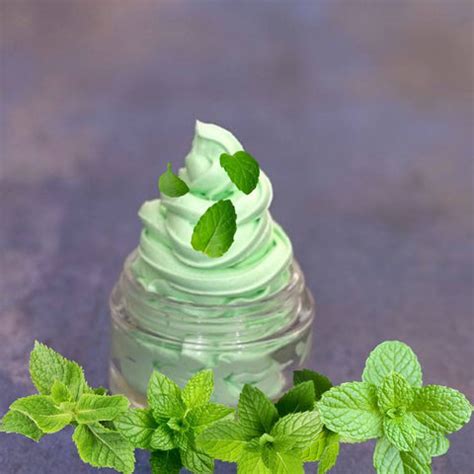 Peppermint Foaming Bath Butter | Whipped Cream Soap | Soapy Twist