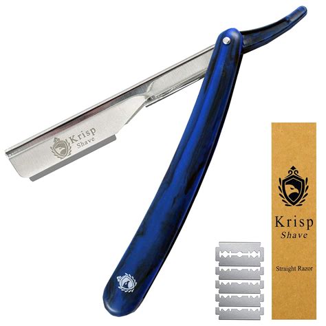 Amazon.com: Professional Straight Razors For Men 2mm Exposed Blade ...