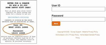 Image result for Home Depot Receipt Survey Sweepstakes