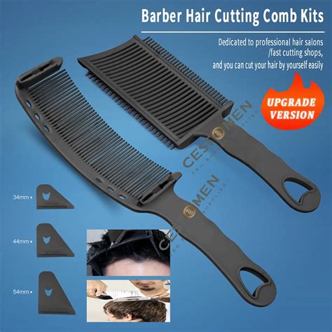 Upgrade-Barber-Fading-Hair-Cutting-Combs-Arc-Design-Curved-Positioning ...