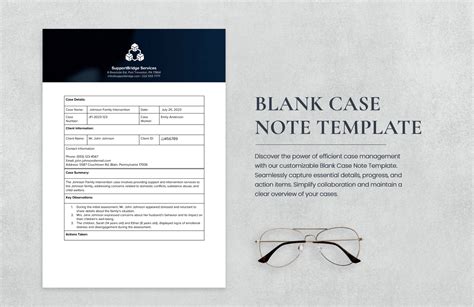 Case Note Template 的图像结果