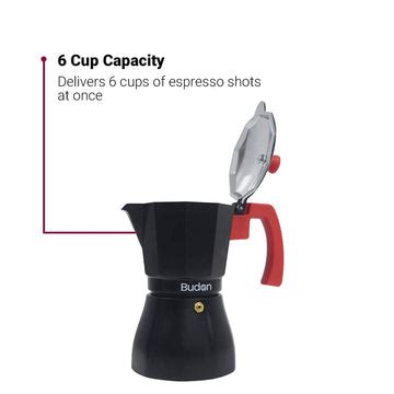 Budan Aluminium Moka Pot