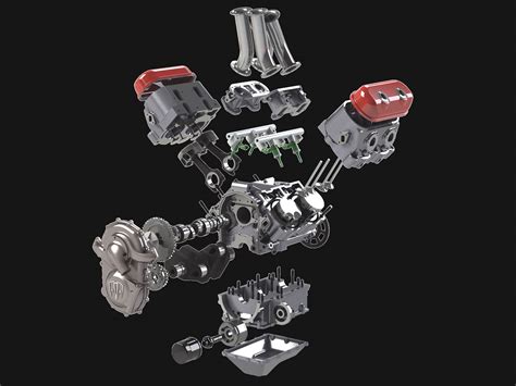 Image result for V4 Motorcycle Engine