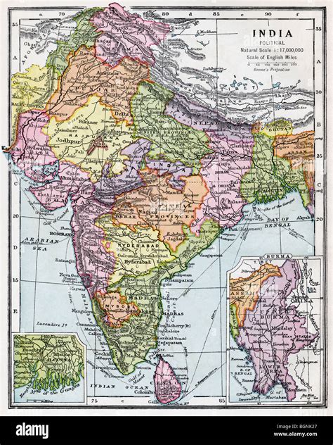 Partition Of India Map High Resolution Stock Photography and Images - Alamy