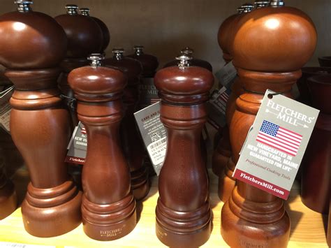 Fletchers' Mill Salt & Pepper Shakers - Made in the USA