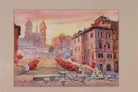 Painting Of Rome Getting Spain