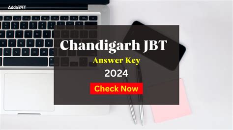 Chandigarh JBT Answer Key 2024 Out, Download Response Sheet PDF