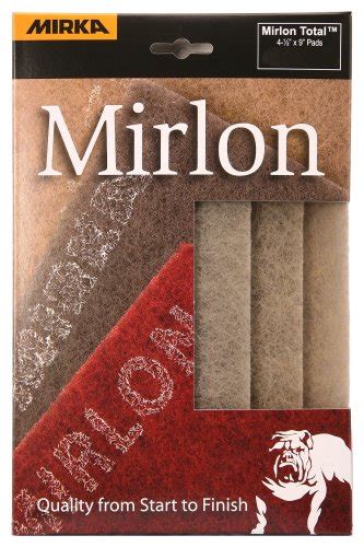 Mirka 18-118-449RP 3 pieces 4 1/2-Inch by 9-Inch Micro Fine Scuff Pads ...