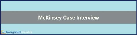 McKinsey Case Interview Example 的图像结果