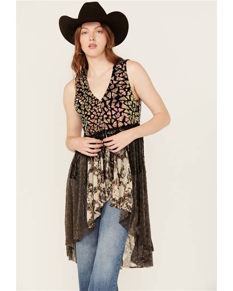 Women's Patterned Vests