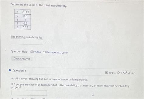 Image result for Finding Probability Missing Number