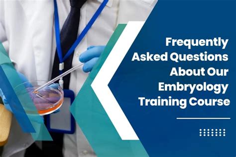 FAQs About SEARTs Embryology Training Course