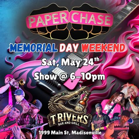 T Rivers - Memorial Day Weekend, T Rivers Bar & Grill, Madisonville, 24 ...
