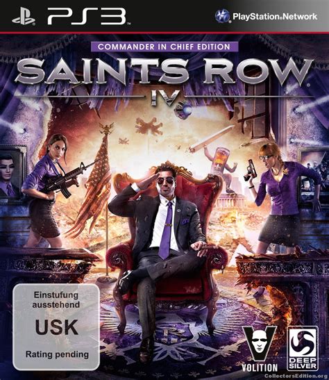 Saints row 4 commander in chief edition ps3 : sluremri