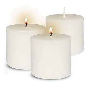 Pure Source India Paraffin Wax Scented Pillar Candles for Home Decor ...