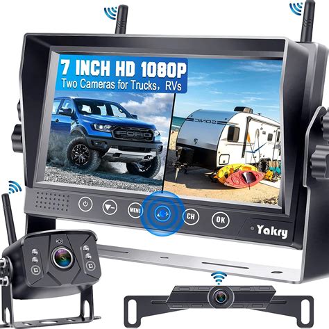 Yakry RV Backup Camera Wireless HD 1080P 7 Inch DVR India | Ubuy
