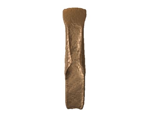 p3d.in - Brązowa siekiera ze skrzydełkami / Winged axe made of bronze