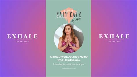 A Breathwork Journey Home with Halotherapy, Santa Fe Salt Cave N Spa ...