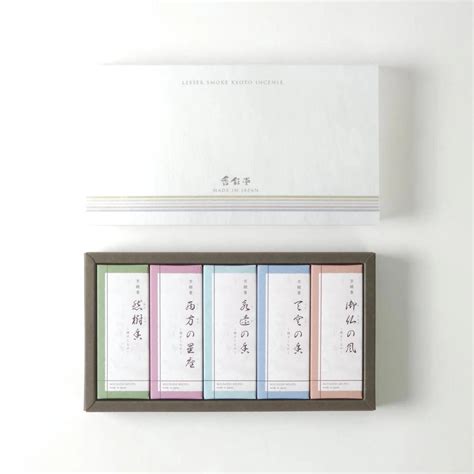Kousaido Low Smoke Incense Sticks Assortment 5 Types 500 Sticks