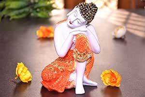 Buy Mariner's Creation ® POLYRESIN AND WHITE MARBLE DUST Buddha ...