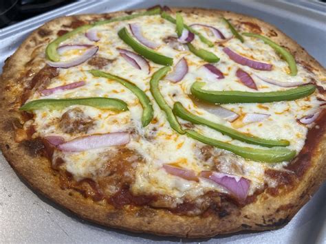 Loaded Green Pepper and Onion Pizza – haverecipes.com