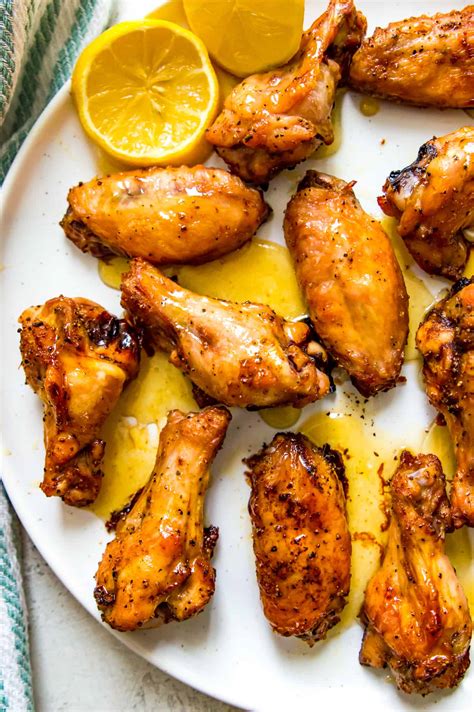 Lemon Pepper Chicken Wings