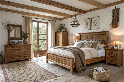 16+ Inspiring Modern Rustic Bedroom Ideas