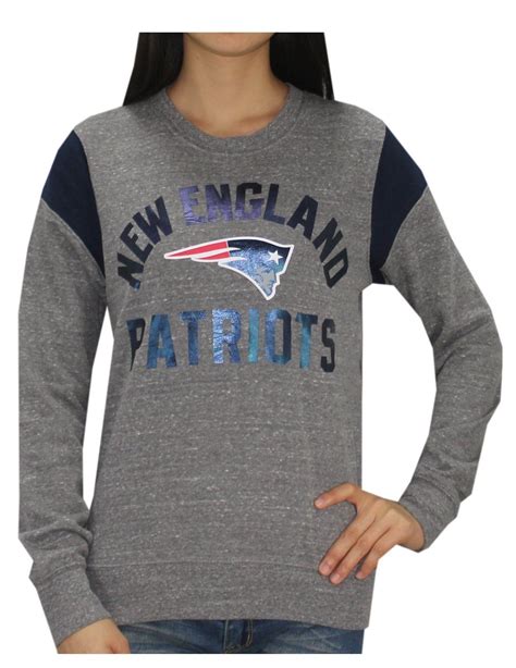 TOUCH NE Patriots Athletic Game Day Sweatshirt (FOIL Print) for Womens ...