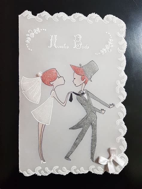 Tarjeta Casamiento | Tarjeta de casamiento, Tarjetas españolas, Tarjeta