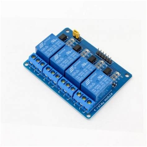 4 Channel 24V Relay Module with Optocoupler buy online at Best Price ...