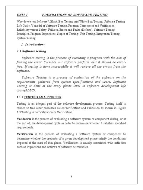 Image result for Foundation of Software Testing PDF