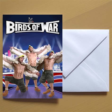 Birds of War - Its Always Sunny in Wrestlemania greeting card — Lee ...