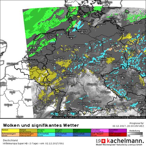 Update zur Schneefront am Sonntag | Wetterkanal Kachelmannwetter
