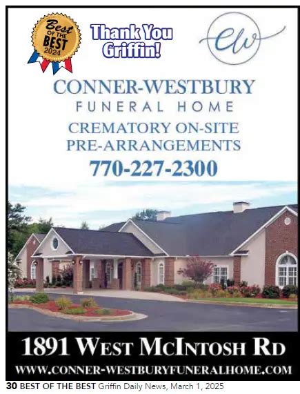 Conner-Westbury Funeral Home | Griffin, GA