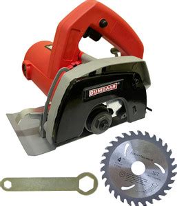 DUMDAAR Red Flat Wood/Marble cutting machine with 1pc Wood Cutting ...