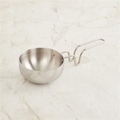 Buy Chef Special Carin Silver Stainless Steel Induction Tadka Pan ...