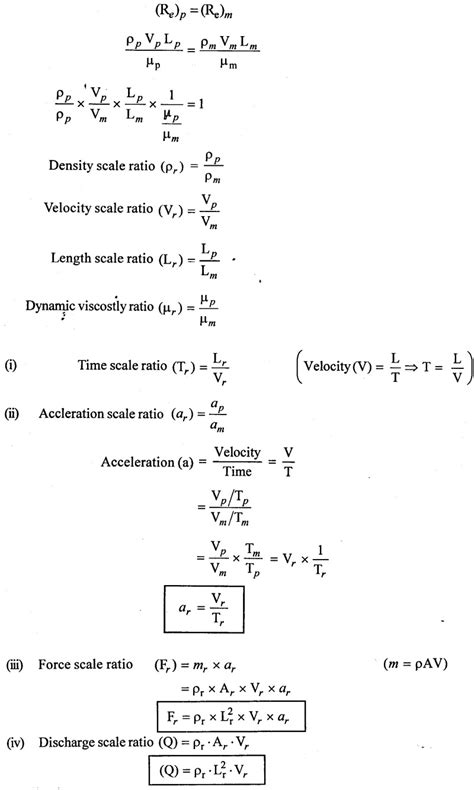 Model Laws (or) Similarity Laws - Fluid Mechanics