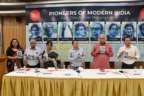 Book Launch: 'Pioneers of Modern India' - Eight-title monogaraph series ...