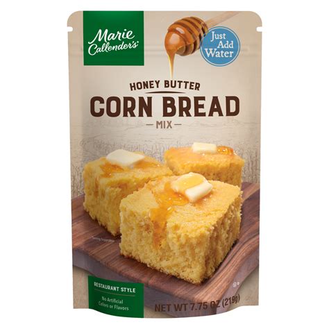 Marie Callender's MARIE CALLENDER's, HONEY BUTTER CORN BREAD MIX 7.75 ...