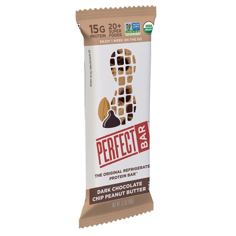 Buy Perfect Bar Original Refrigerated Protein Bar, Dark Chocolate Chip ...