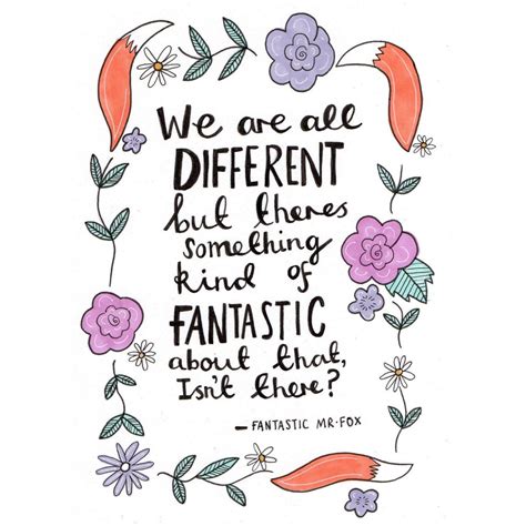 Fantastic Mr Fox A5 quote print by KayleyDraws on Etsy | Fantastic mr ...