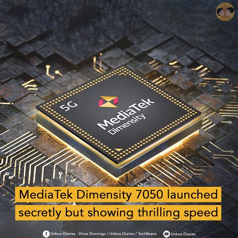 MediaTek Dimensity 7050 launched secretly but showing thrilling speed - Unbox Diaries