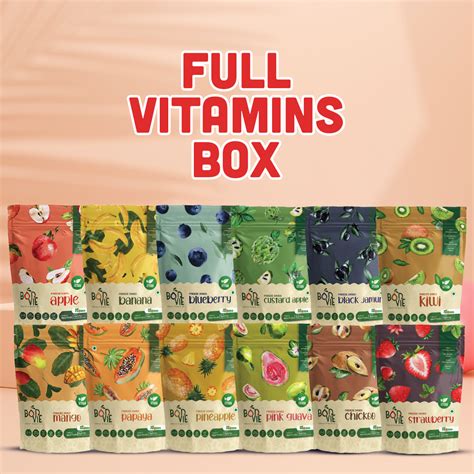 The Full of Vitamin Box – Bonvie Snacks