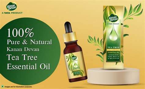 Kanan Devan Essential Oil, A TATA Product, Tea Tree, Pure & Natural ...
